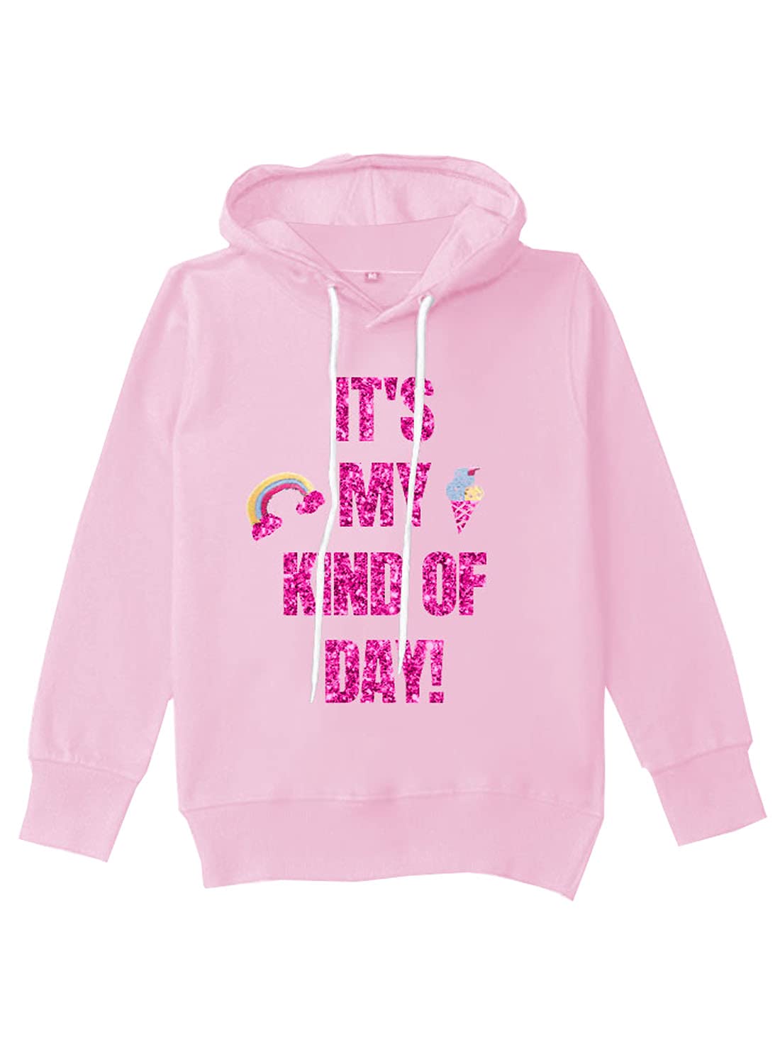 A.T.U.N. (ALL THINGS UBER NICE) Women's Cotton Hooded Neck Sweatshirt