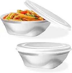 Embalagem de Marmita Isopor Delivery 750ml N8 com 100 Unidades