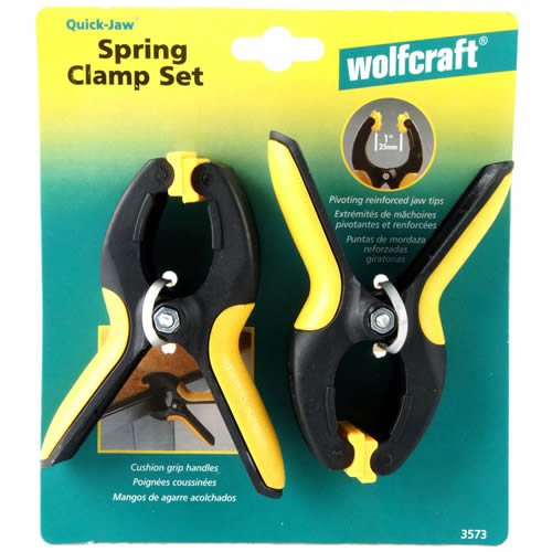 Wolfcraft Spring Clamp Set, 2" 2pcs. 3572