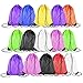 Zaino con coulisse, nylon, 15 colori