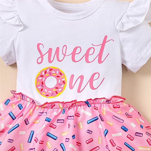 Baby Girl First Birthday Outfits 1st Birthday Romper Dress One Birthday Girl Clothes3