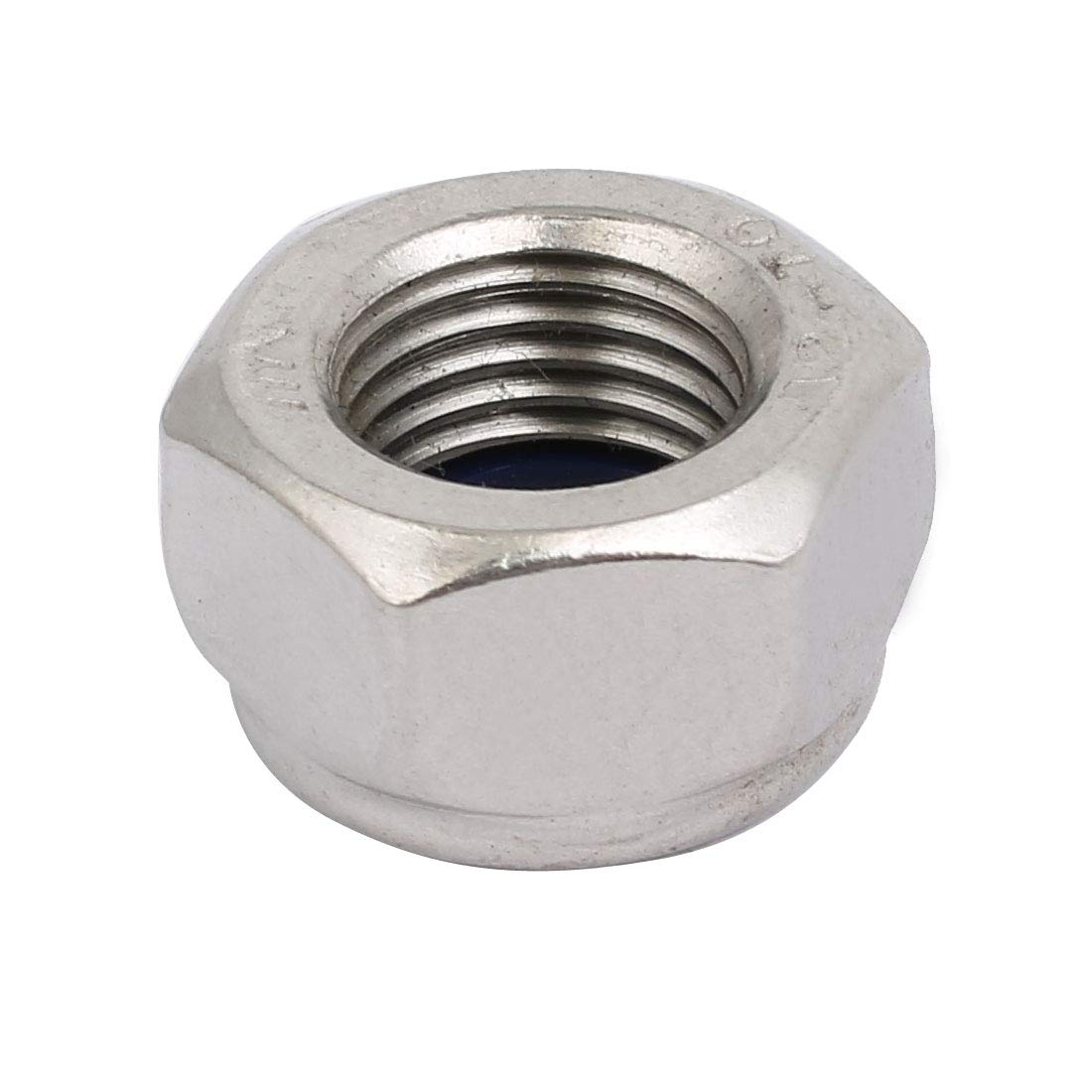 Sourcing Map 4Pcs Tuerca Hexagonal Izquierdo Con Rosca M20 De Acero Al