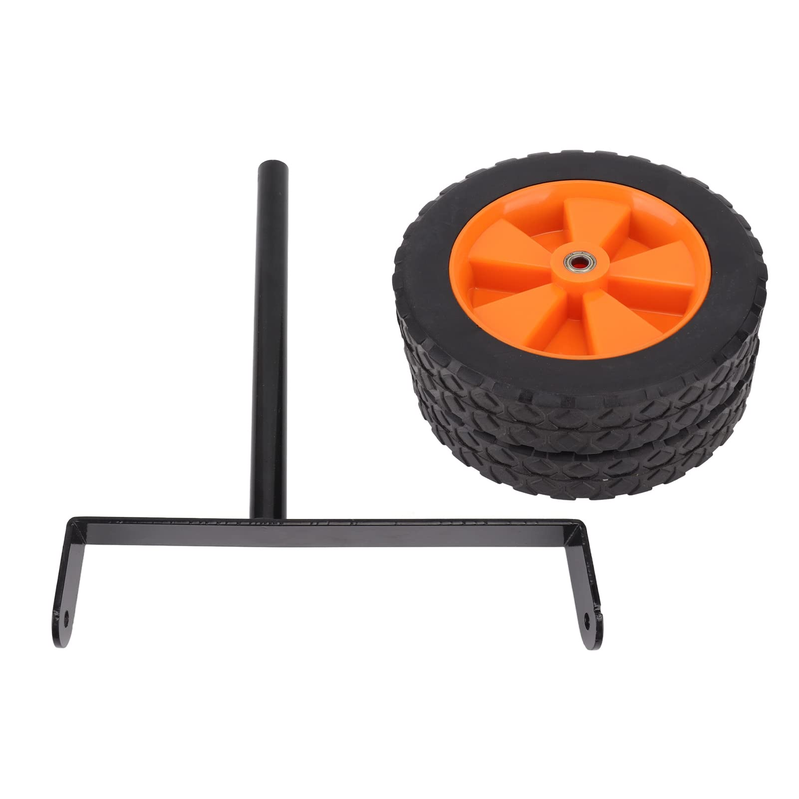 Rengue Rueda de Soporte Ajustable para Desbrozadora, Eje de 26mm 28mm para Cortacésped y Cortabordes