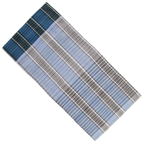 100% Cotton Handloom Mens Checkered Lungi / Dhoti / Sarong / Wrap3