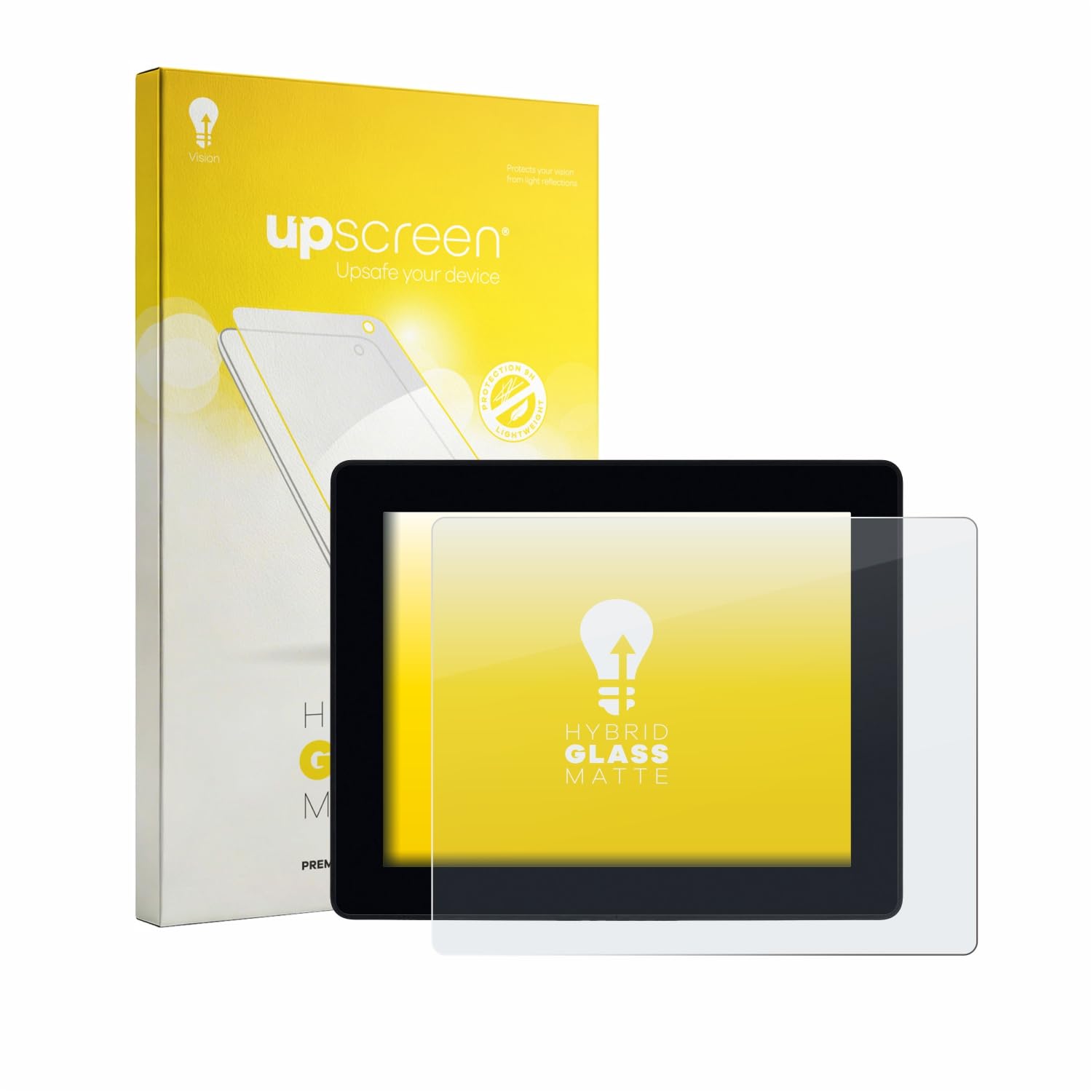 upscreen Lámina Cristales para Iiyama ProLite TF1215MC-B1 | , Mate Protección Pantalla Made in Germany, Anti-Reflejos 9H Dureza Hybrid Tempered Glass