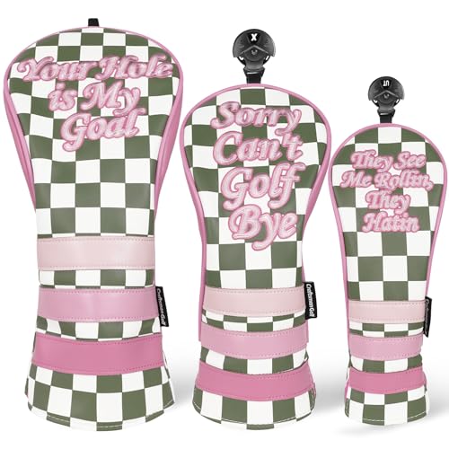 Craftsman Golf Club Cover Golf Head Cover for Driver Fairway Hybr...