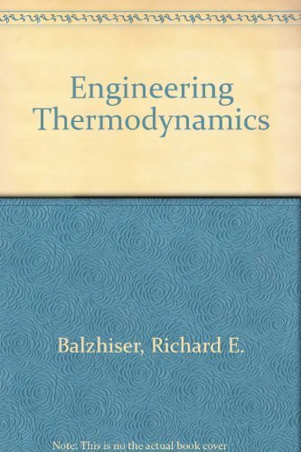 Engineering thermodynamics 0132795701 Book Cover