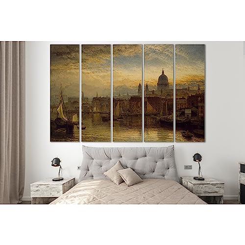 Tableau sur toile St Pauls №SL581 prêt à poser pour mur vide - 2