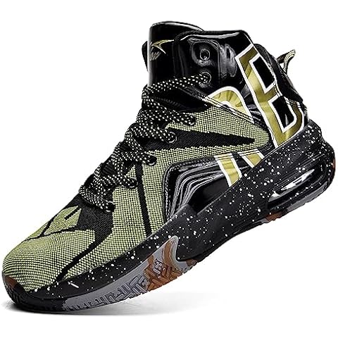 ELAPHURUS Chaussures de Basket Noir Or Cover