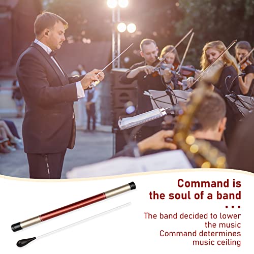 Sdarming Conducting Baton, Conductor Baton, Music Baton, Orchestra Baton With Storage Cylinder Ebony Handle, Music Baton For Choral Orchestral Concerts (Ebony Handle) #TOP5