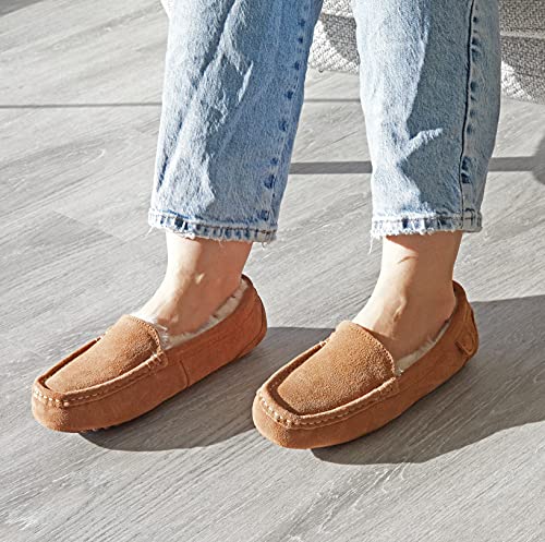 Image of Fireside By Dearfoams Women's Mel Shearling Moccasin