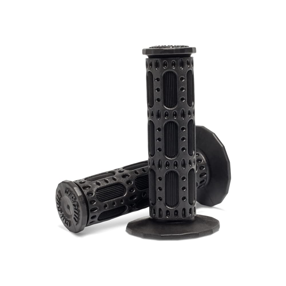 CIRMC|#CIRCUIT Caffe Motorcycle Grips Unisex - Adult, Black, nd