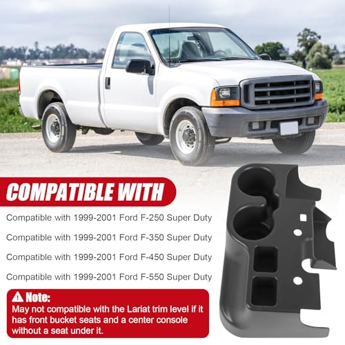 Portavasos Consola Central para Ford F-250-F-550 1999-2001 miniatura 2