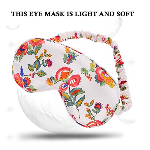 EXCEART 10Pcs Silk Sono Dos Olhos Sombra Blindfold Tampa Do Olho Para Dormir a Noite de Viagem Cochi