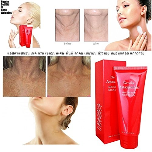Giffarine Astaxanthin Neck Cream special cream. Restoration neck wrinkles