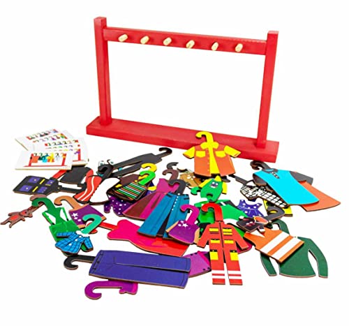 Brinquedo Educativo Imagens Em Plano - Varal