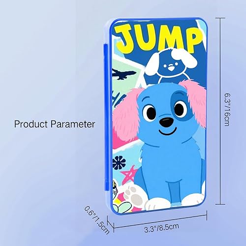 Vista 90 de PERFECTSIGHT 48 Switch Game Card Case for Nintendo Switch OLED Switch Lite, Cute 48 Game Holder Cartridge Case for Game Cards and SD Cards, Kawaii