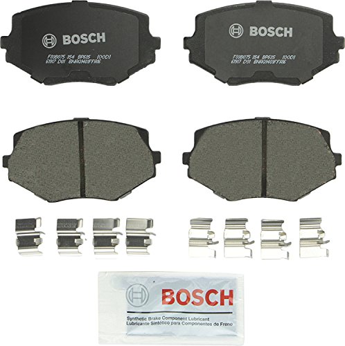 Bosch BP635 QuietCast Premium Semi-Metallic Disc Brake Pad Set For 1994-2005 Mazda Miata; Front