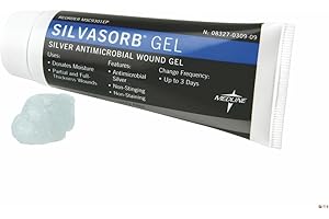 Medline MSC9303EP Silvasorb Antimicrobial Wound Gel (12-Pack)