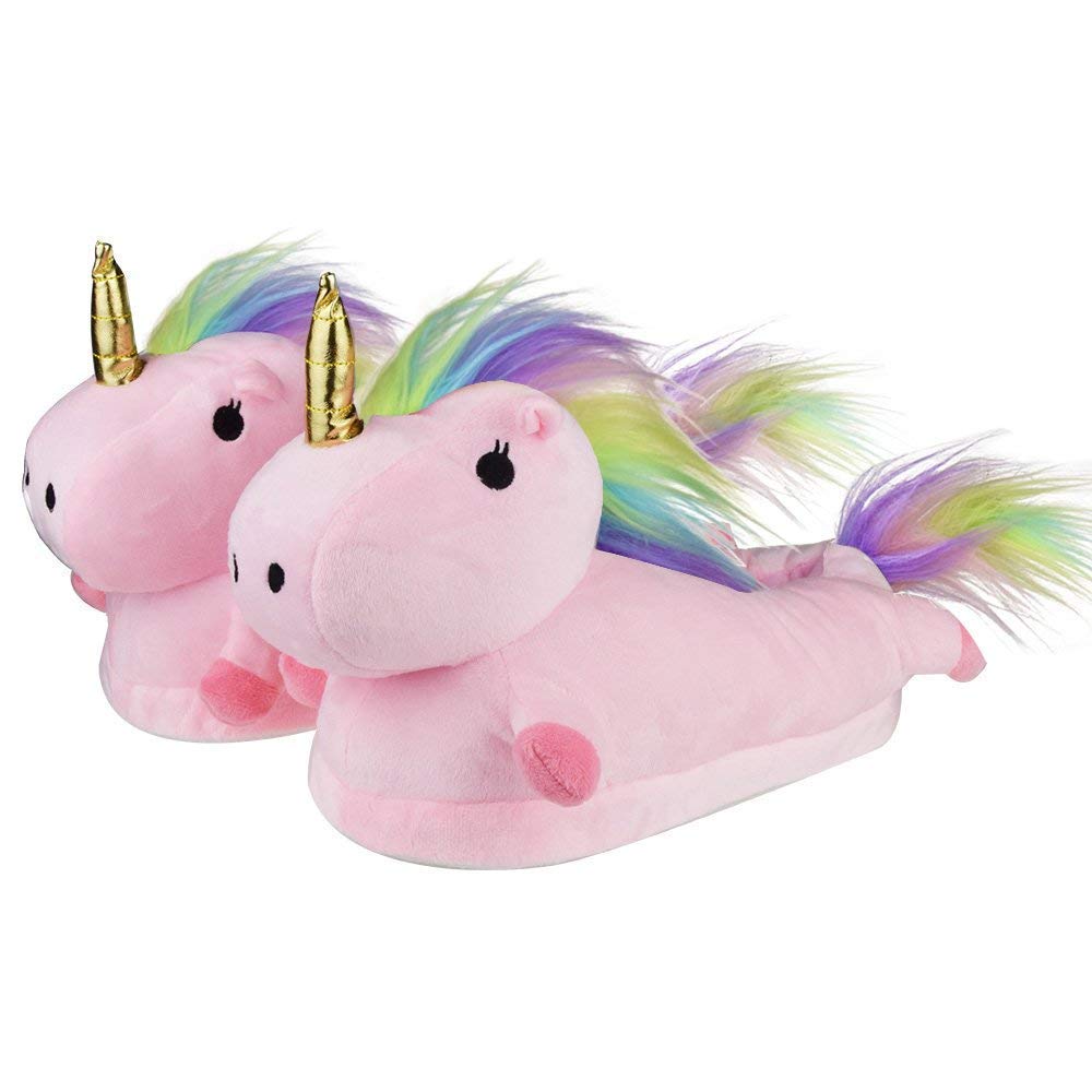 Qualtos Unicorn bedroom home slipper shoes FREE SIZE for adult and kids (Pink) (B09TXGW12S) Amazon Price History, Amazon Price Tracker