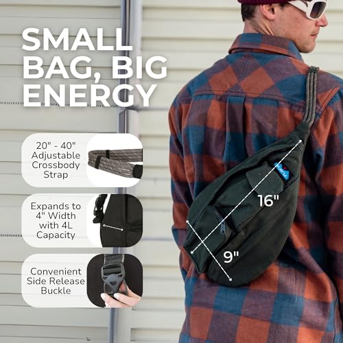 Image of KAVU Mini Rope Bag Cotton Crossbody Sling