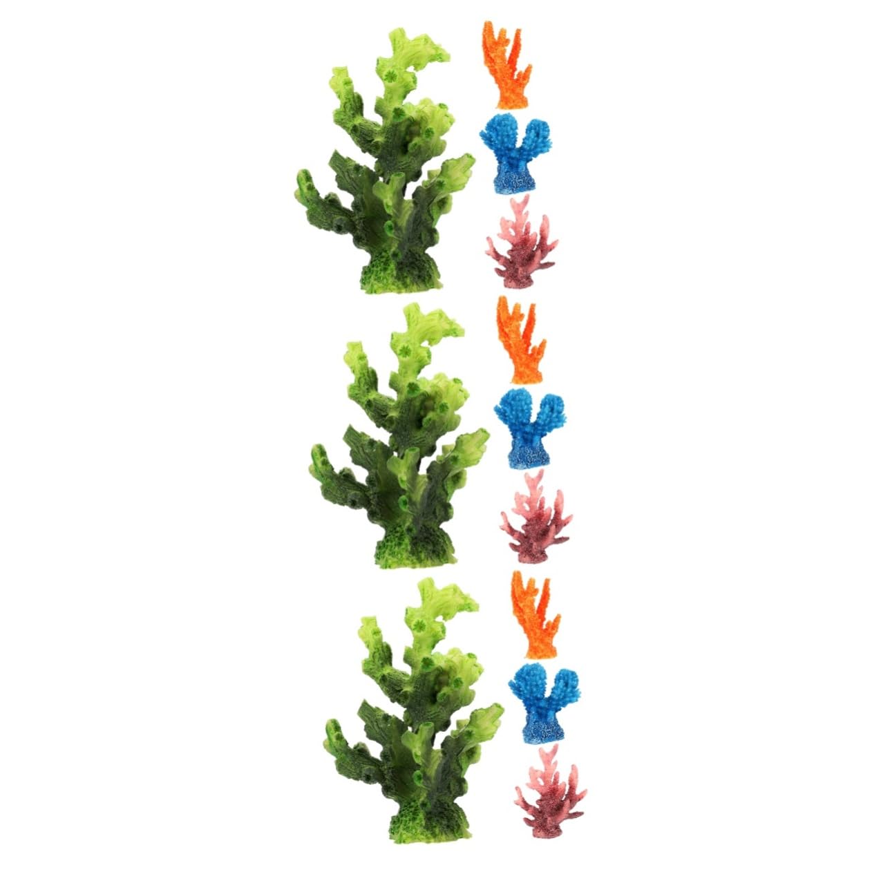 Filtre à poisson décorations d'aquarium YARNOW mini fleur et paysage artificiel