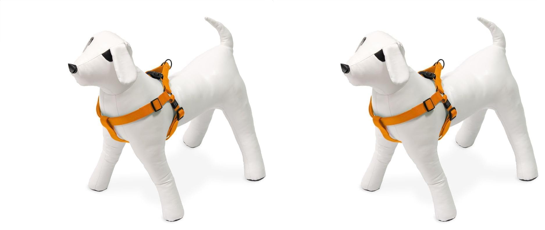 Karlie Kilitli Göğüs Tasma, Köpekler İçin, XS, 20-35 cm, Turuncu (2 paketi)