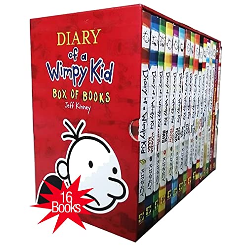 Diary of a Wimpy Kid 1-16 Books Complete Collection Set
