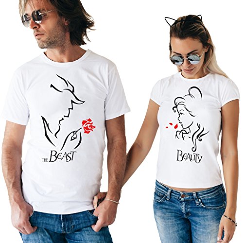 Planet Shirt - Coppia T Shirt Love Bella e la