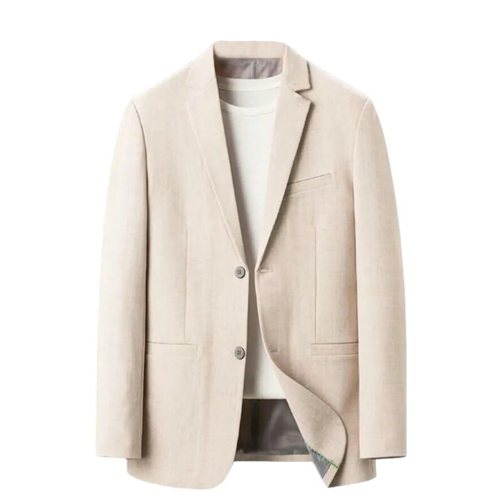 Blazer décontracté pour homme veste printemps automne mi-saison
