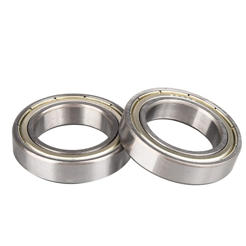 2Pcs 6804 Deep Groove Ball Thin Wall Ball Bearing 20 * 32 * 7mm 6804zz Bearing Steel Dedicated for Skateboard & Smart Lock(6804ZZ)