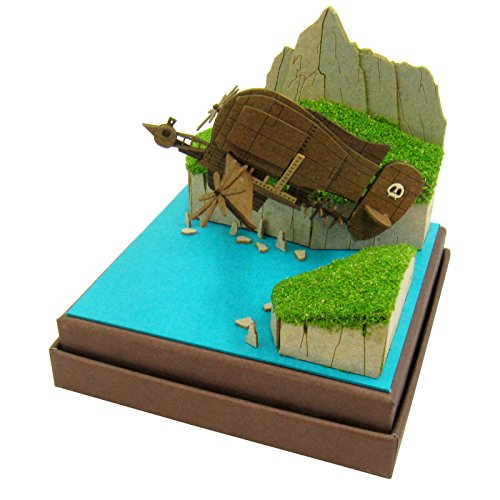 Studio Ghibli mini-Laputa résout le manque de place grâce à ce papercraft compact
