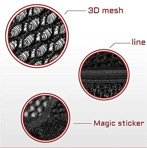 Housses de siège en maille 3D anti-selle brûlante pour moto Kawasaki Z900 Z400 tapis