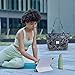 WLLWOO WLLWOO Yoga Bags for Women with Yoga Mats Bags Carrier Carryall Canvas Tote for Pilates Shoulder for Travel Office Beach Workout (Leaf)