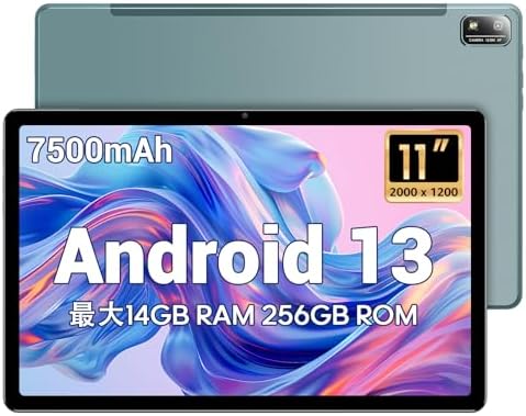 Amazon.co.jp: 2024 Android 13 タブレット11インチ wi-fiモデル 