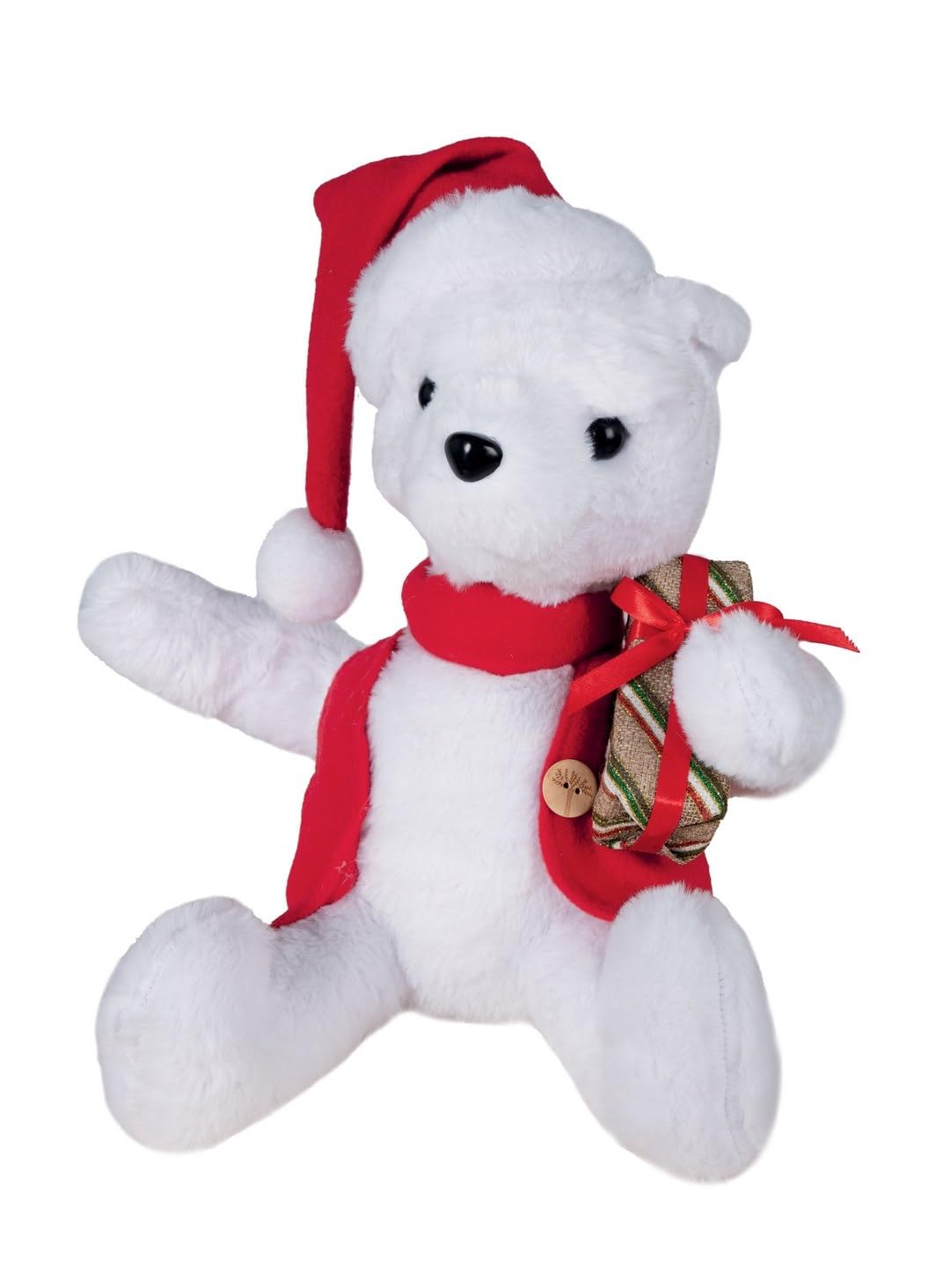 Ours blanc automate Noël pour reveiller les souvenirs d'enfance et la magie des fetes