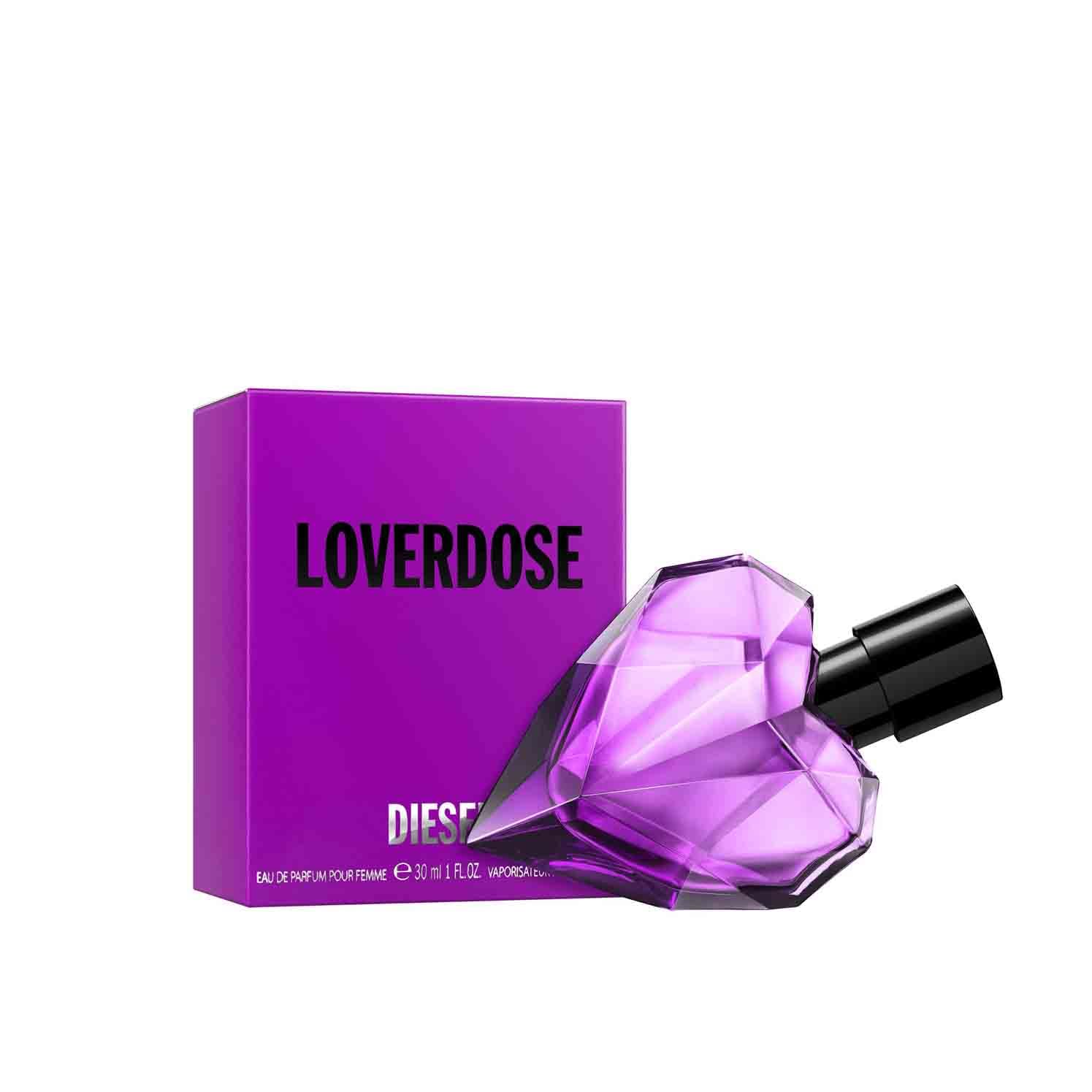Diesel Loverdose Eau de Parfum Donna, Profumo Donna Appassionato e Floreale, Fragranza Dolce e Fresca, Note di Mandarino, Liquirizia e Vaniglia, A Lunga Durata, Profumo di Lusso per Donna