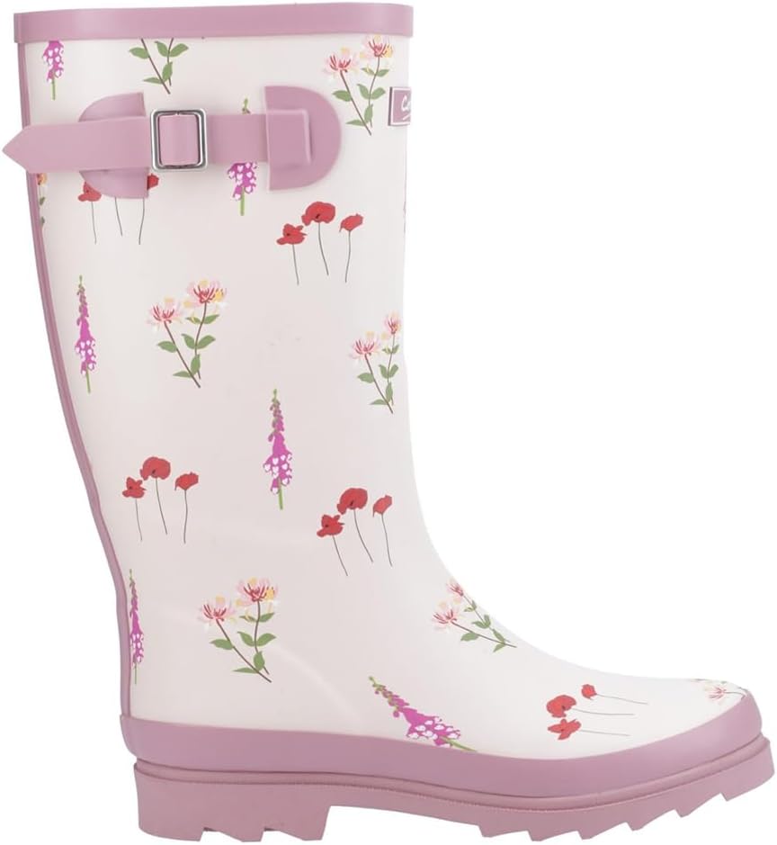Cotswold Wildflower Tall Womens Wellies