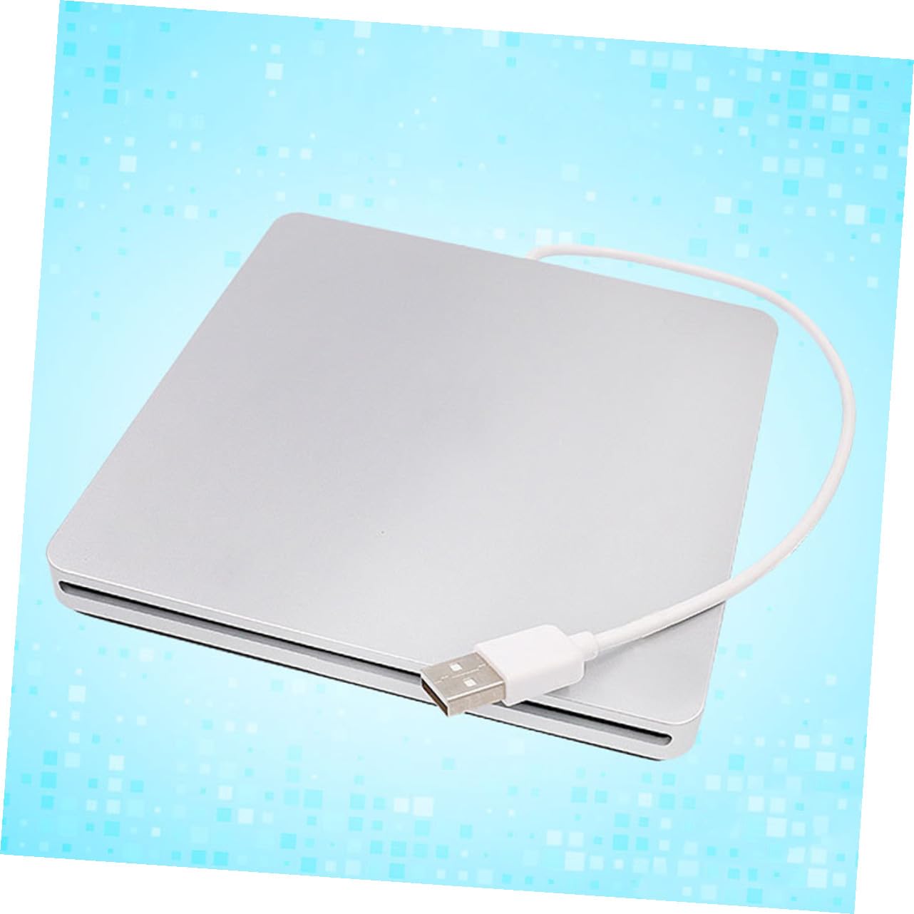 Gadpiparty Unità Ottica Esterna Usb Slot in Load Per Cd Dvd Rw Masterizzatore Per Laptop e Pc Design Elegante e Pratico Senza Adattatore Esterno Facile Da Usare