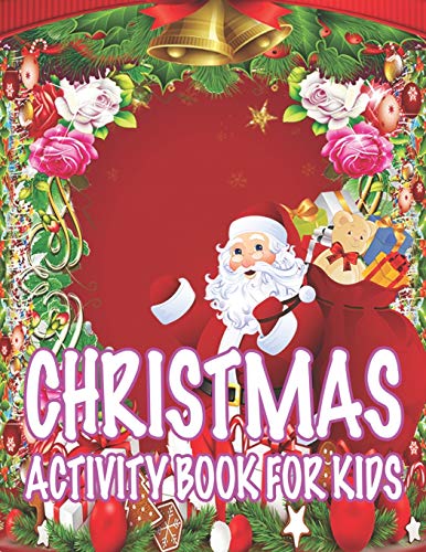 Christmas Activity book For Kids: Fun Children’s Christmas Gift or Present for Toddlers & Kids - 50 Beautiful Pages to Color with Santa Claus, Reindeer, Snowmen & More! image 3