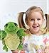 DolliBu Sea Turtle Hand Puppet - Super Soft Stuffed Animal Hand Puppets for Kids, Educational Hand Puppet Plush Toy for Kids and Adults, Ocean Life Animal Puppet for Teaching and Puppet Show - 10 Inch