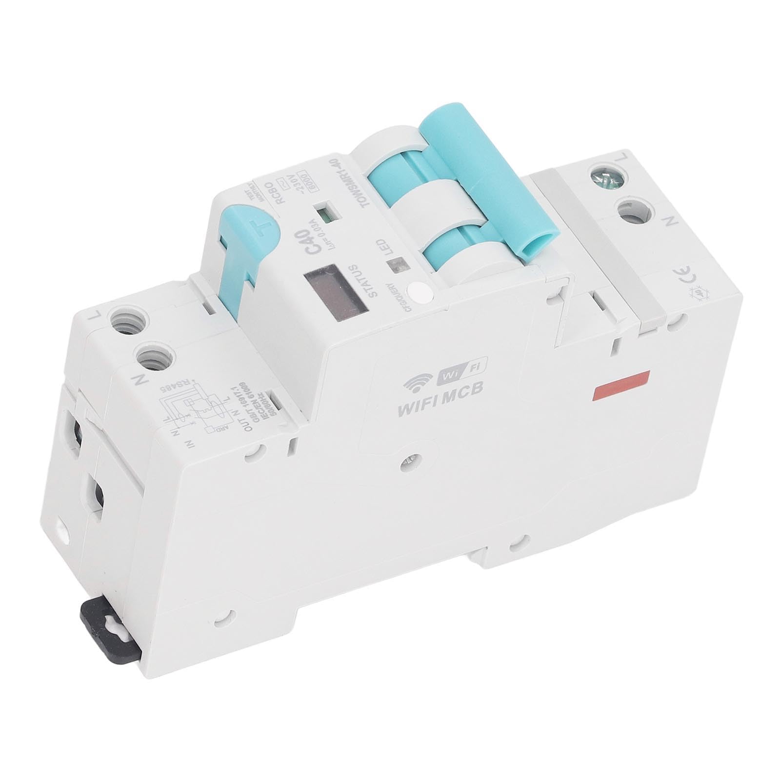 Chrees Interruttore Automatico WiFi Smart Controllo Remoto Efficiente Risparmio Energetico per il di Automazione Domestica
