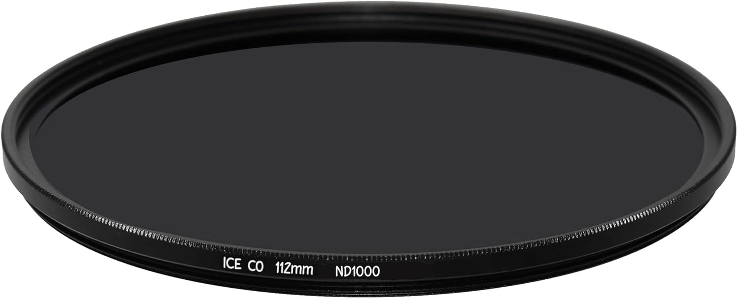 ICE CO Slim 112 mm MC ND1000 Filtro Densidad neutra ND 1000 10 Stop 16 capas Nano Cristal óptico multicapa