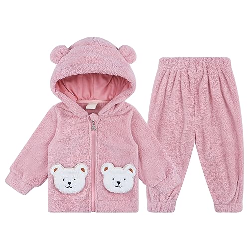 Image of IBOBOOM Baby Clothes Girl Toddler Snow Suit Fleece Winter Coat Jacket Boy Outfits 0-1-2T