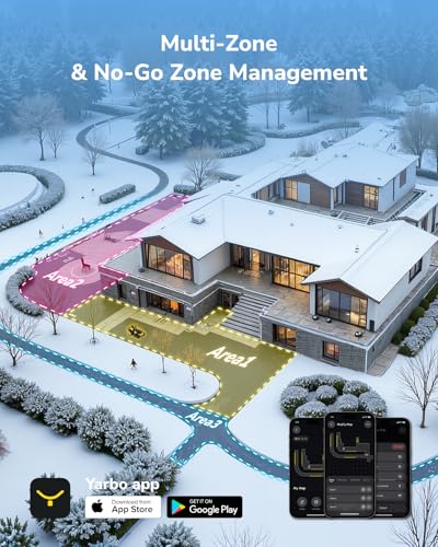 image for YARBO Snow Blower Robot with Modular Design, 24/7 Autonomous 2-Stage E