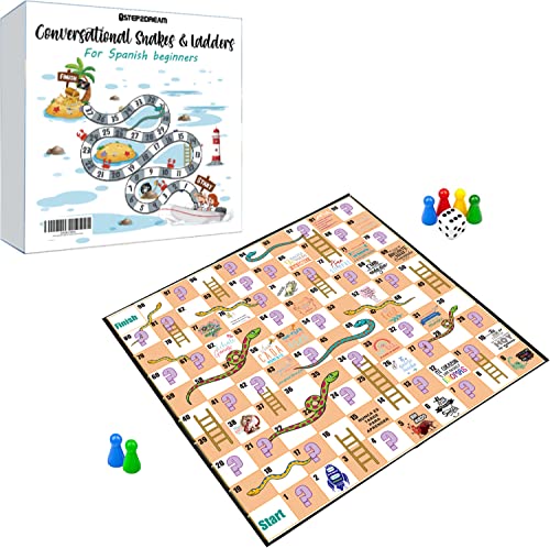 Spanish Conversational Snakes&Ladders Juego de Mesa miniatura 1
