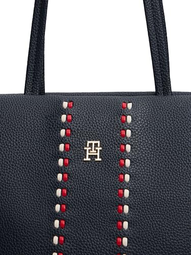 Bolso Tote Grande de Mujer Tommy Hilfiger con Cierre miniatura 3