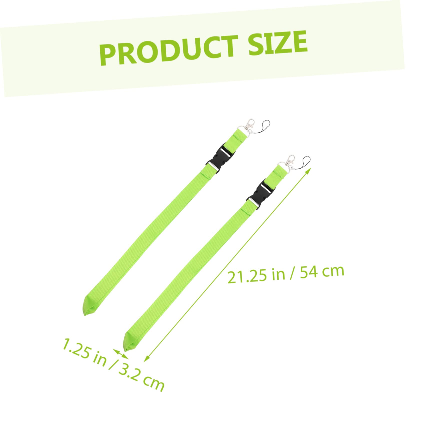 Gadpiparty 4 Pcs Cordino Del Telefono Decorazione Catene Chiave Per Gli Uomini Lavoro Cinghie Di Copertura Cinghia Del Telefono Carte D'Identità Corde Per Appendere Ciondolo Chiave Tracolla