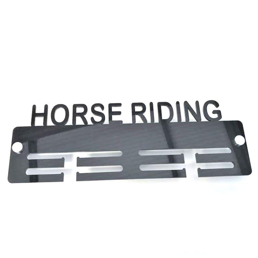 Super Cool Creation Hores Riding Medal Hanger - White