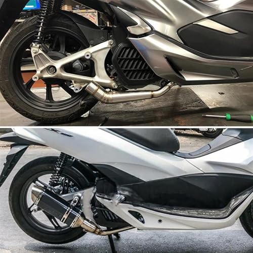 Tuyau de raccordement échappement moto slip-on adaptateur PCX125 PCX150 - 3